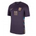 Camisa de Futebol Inglaterra Phil Foden #11 Equipamento Secundário Europeu 2024 Manga Curta